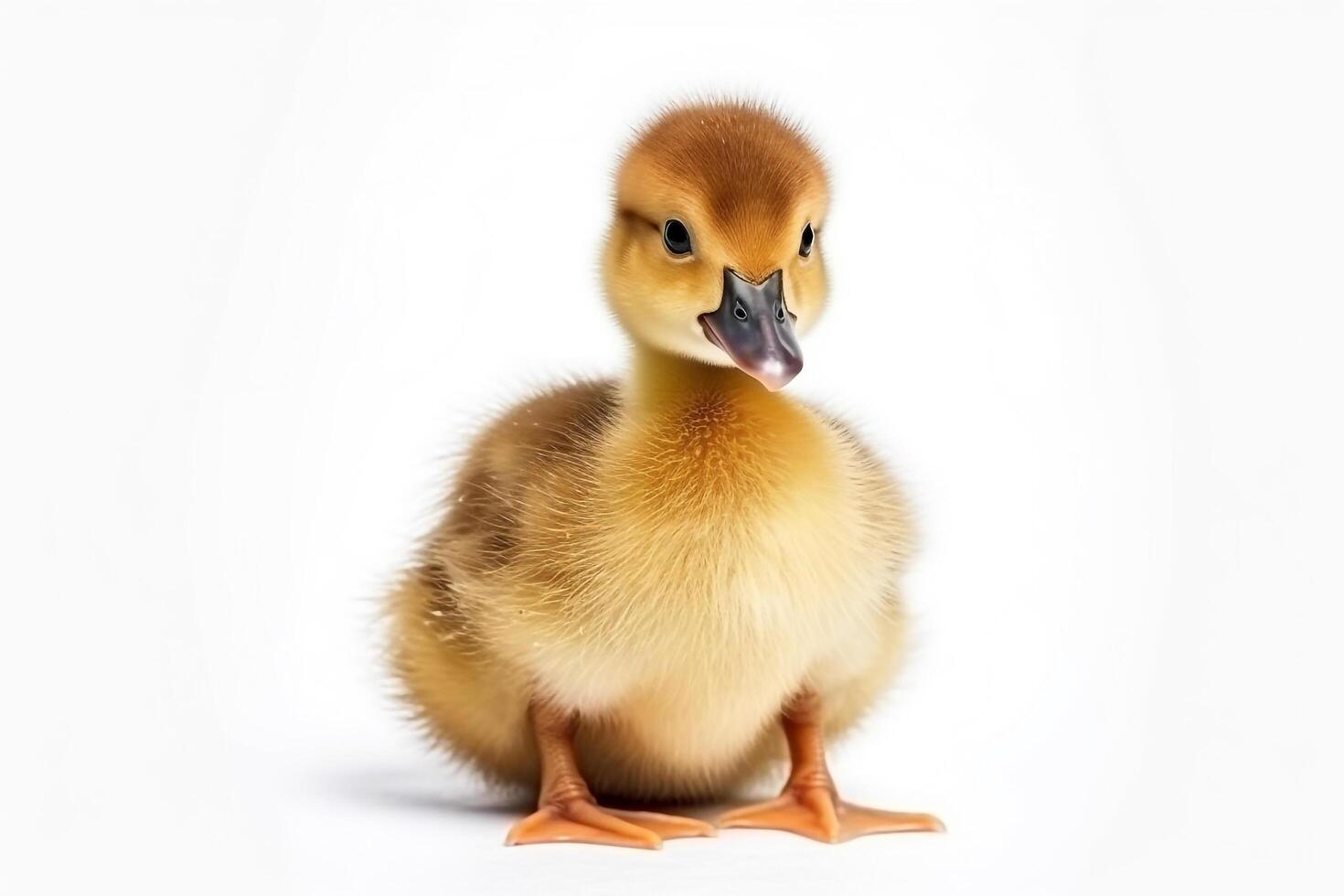 Duck isolated a on white background.. photo