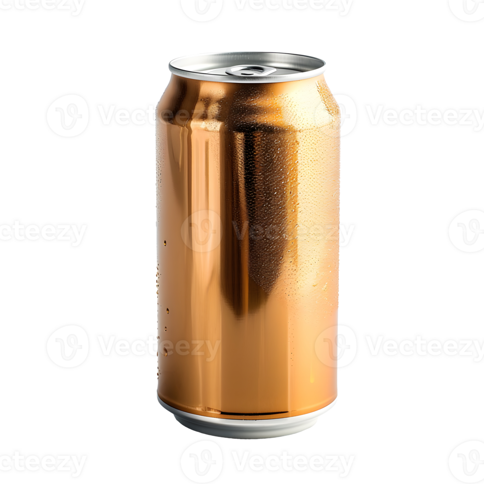 Soda Can on transparent Background. Generative-AI png