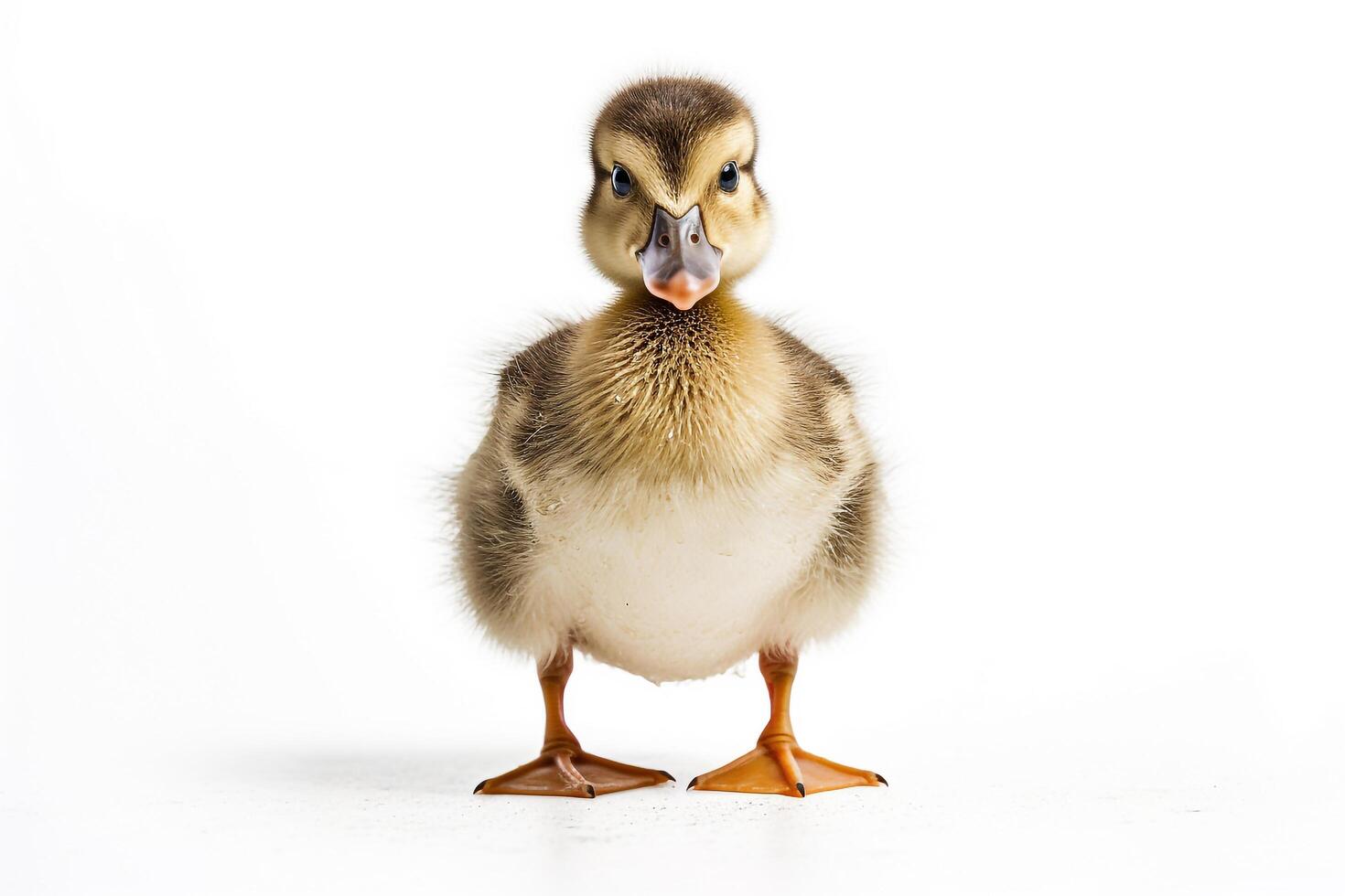 Duck isolated a on white background.. photo