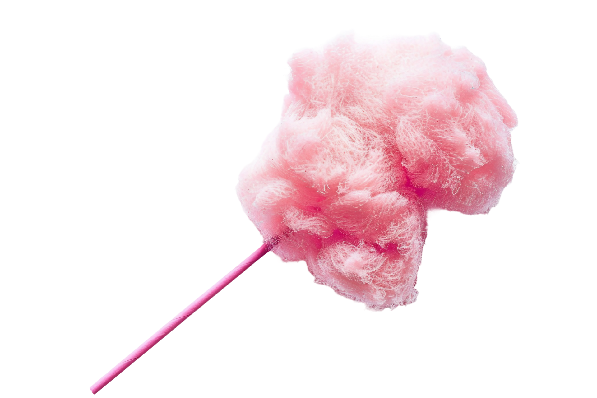 Candy Floss Stick On Transparent Background. 43349772 PNG