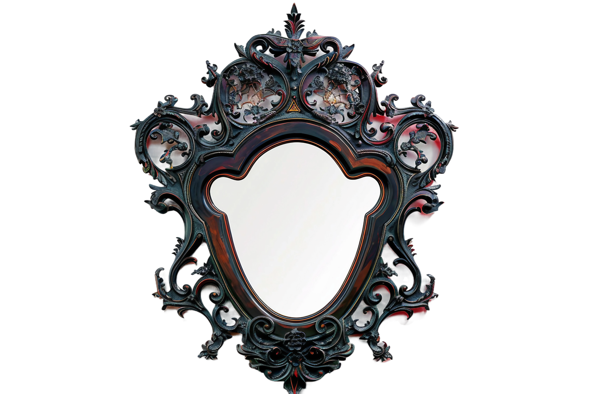 Fun House Mirror On Transparent Background. 43349829 PNG