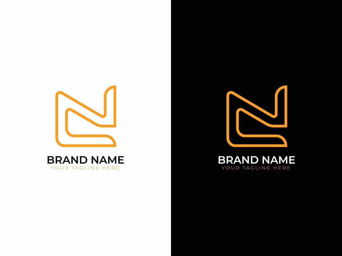 LN letter logo design vector