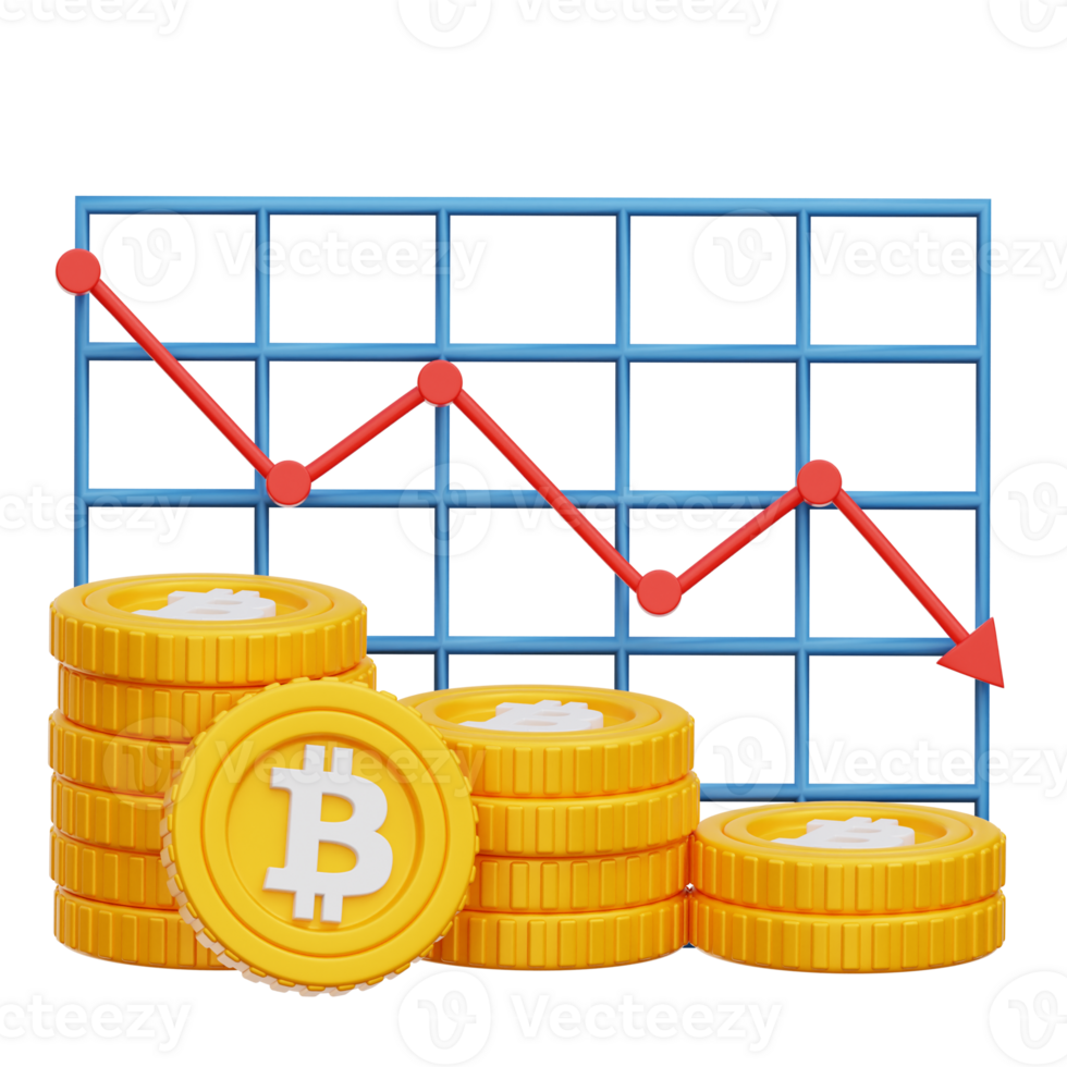 Bear Market 3d Illustration png