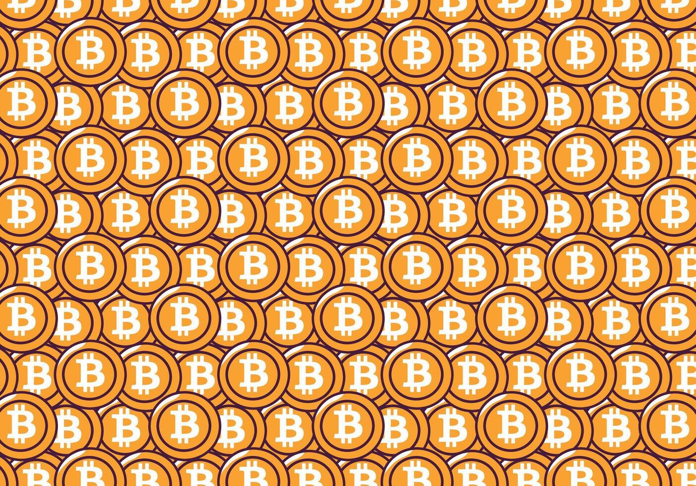 bitcoin patrón, para antecedentes y texturas vector