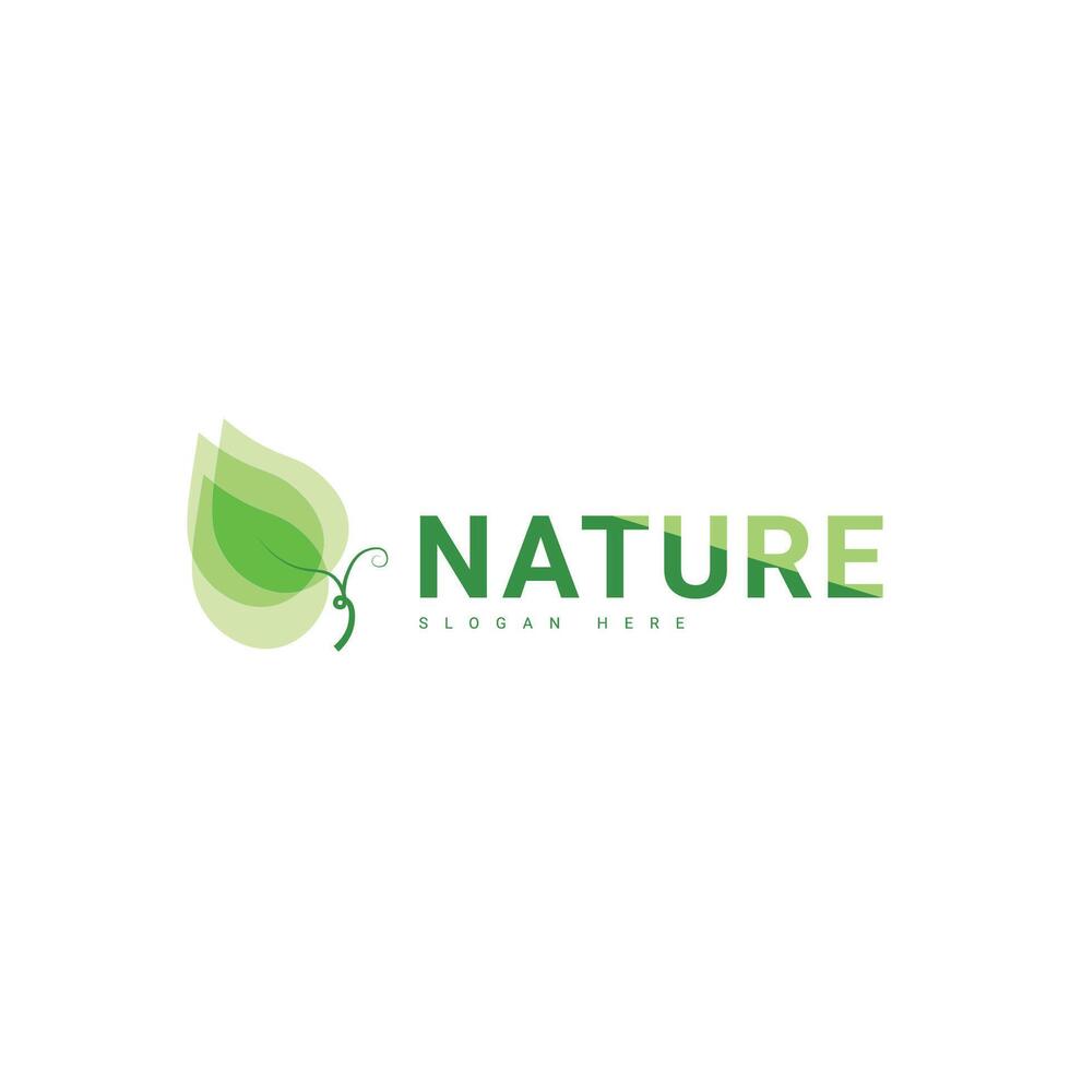 leaf logo, this logo is suitable for your business vector