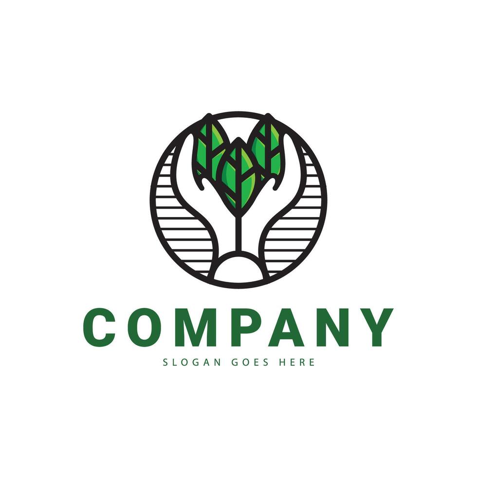 leaf logo, this logo is suitable for your business vector
