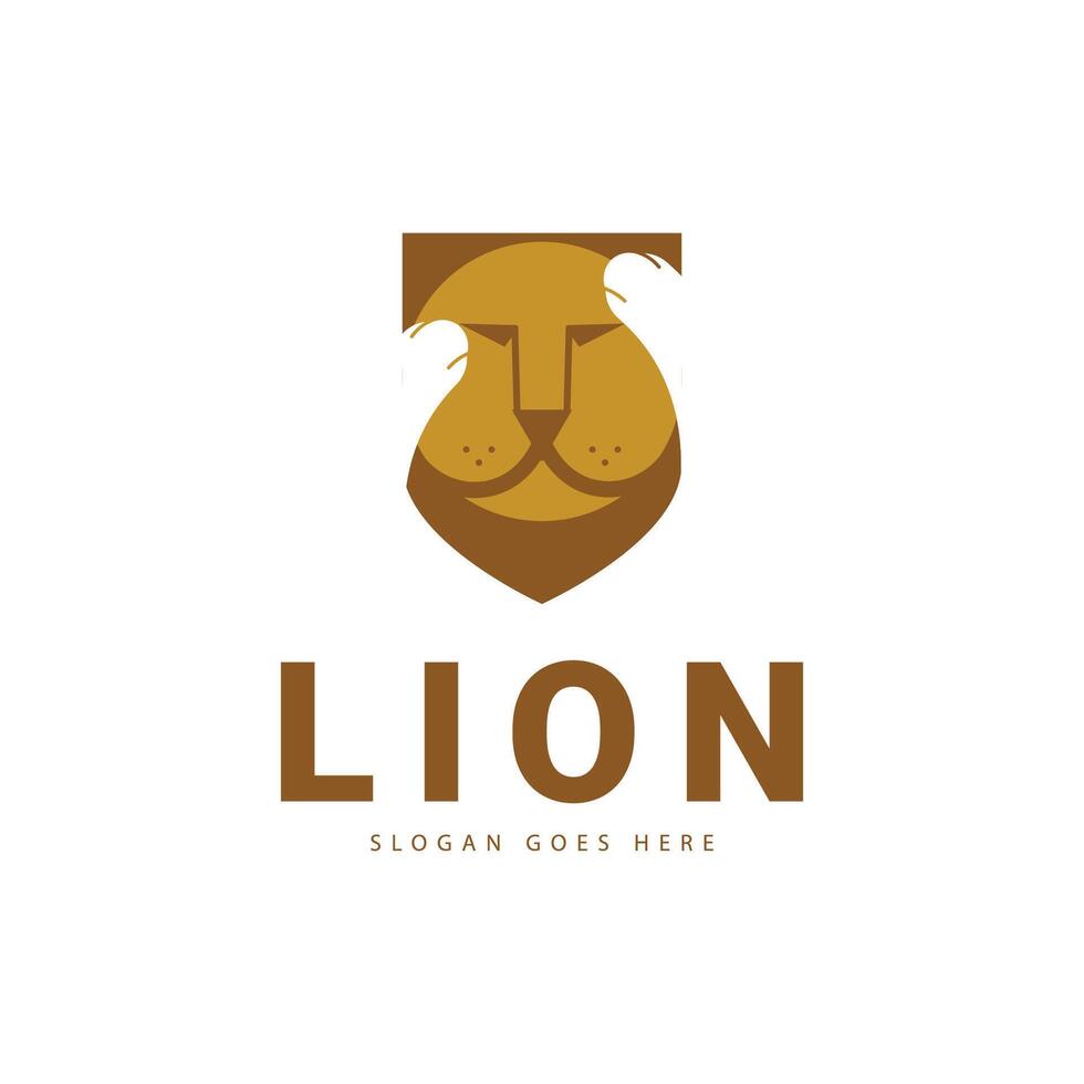 Lion logo, suitable for those of you who are looking for a lion logo vector