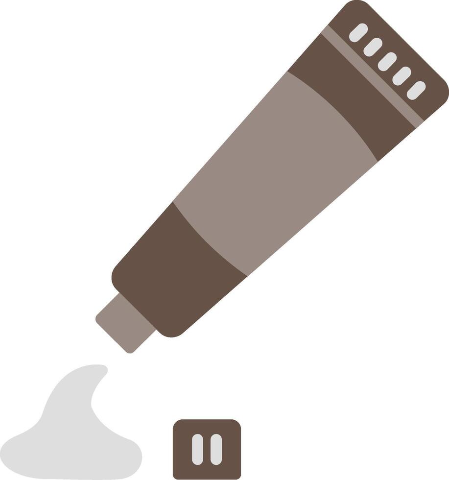 Tooth Paste Flat Icon vector