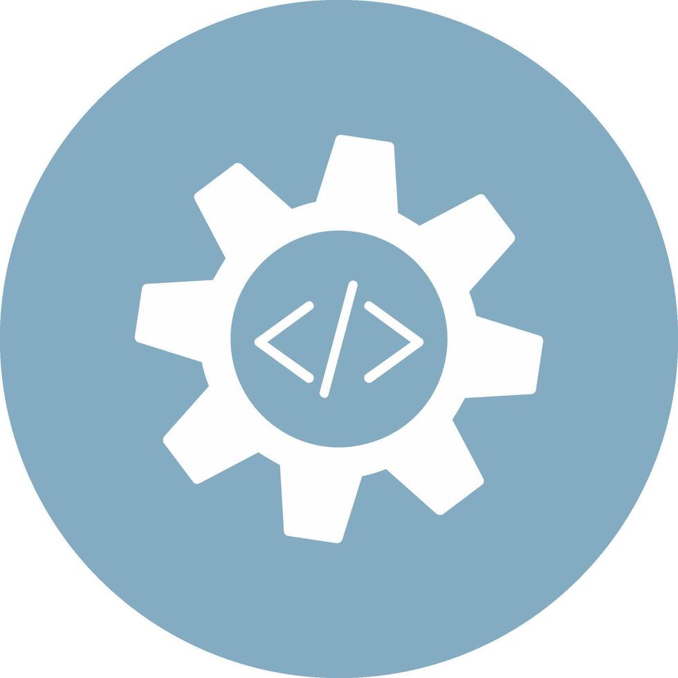 Configuration Glyph Multi Circle Icon vector