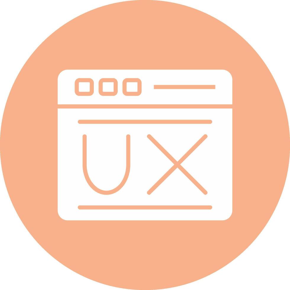 User Experience Glyph Multi Circle Icon vector