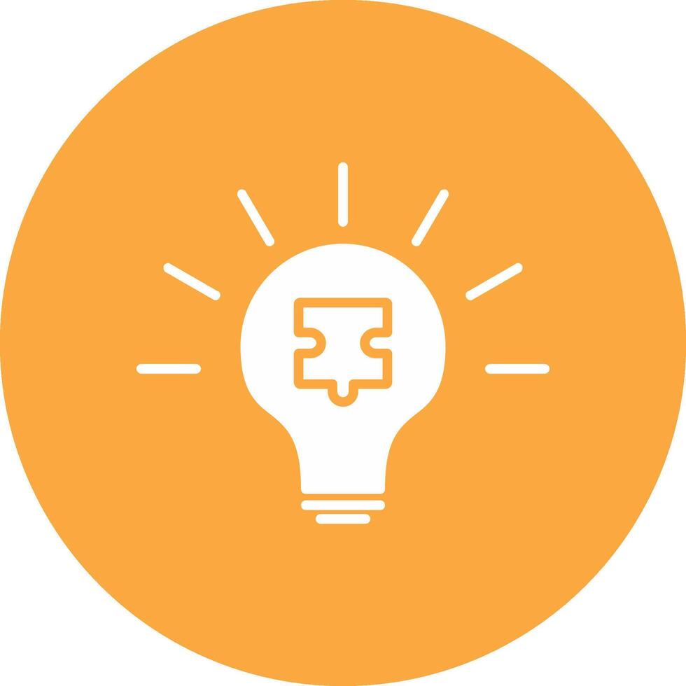 Solution Glyph Multi Circle Icon vector