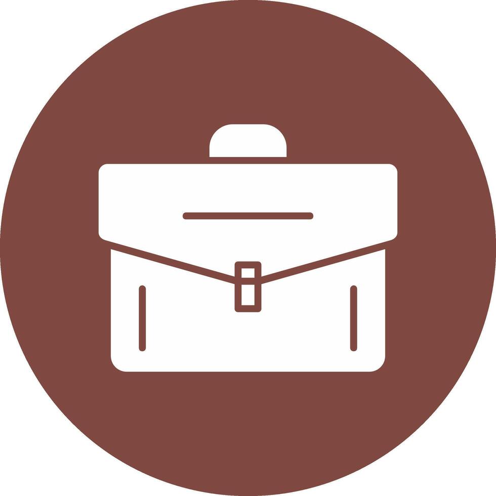 Portfolio Glyph Multi Circle Icon vector