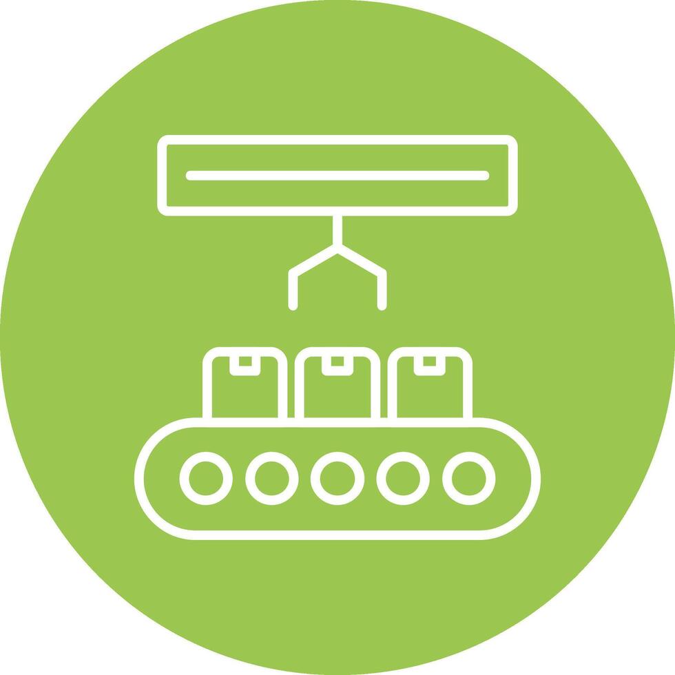 Product Line Multi Circle Icon vector