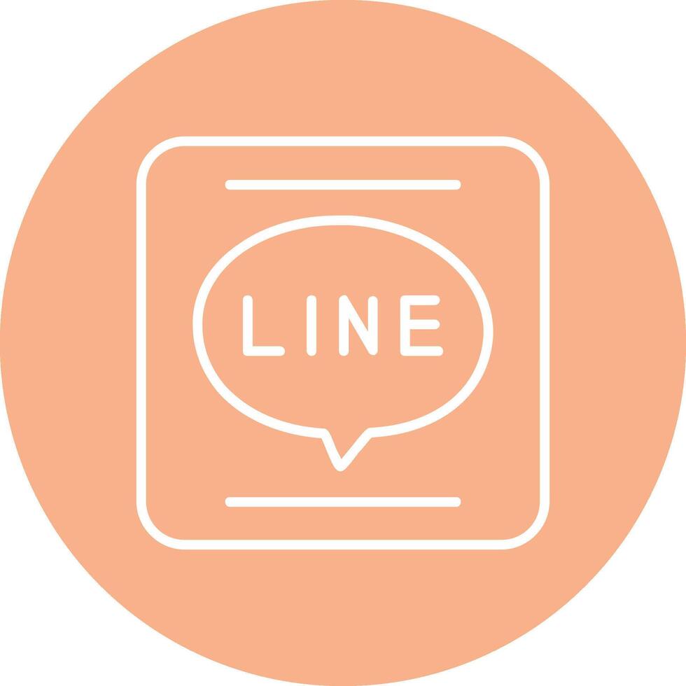 APP Line Multi Circle Icon vector