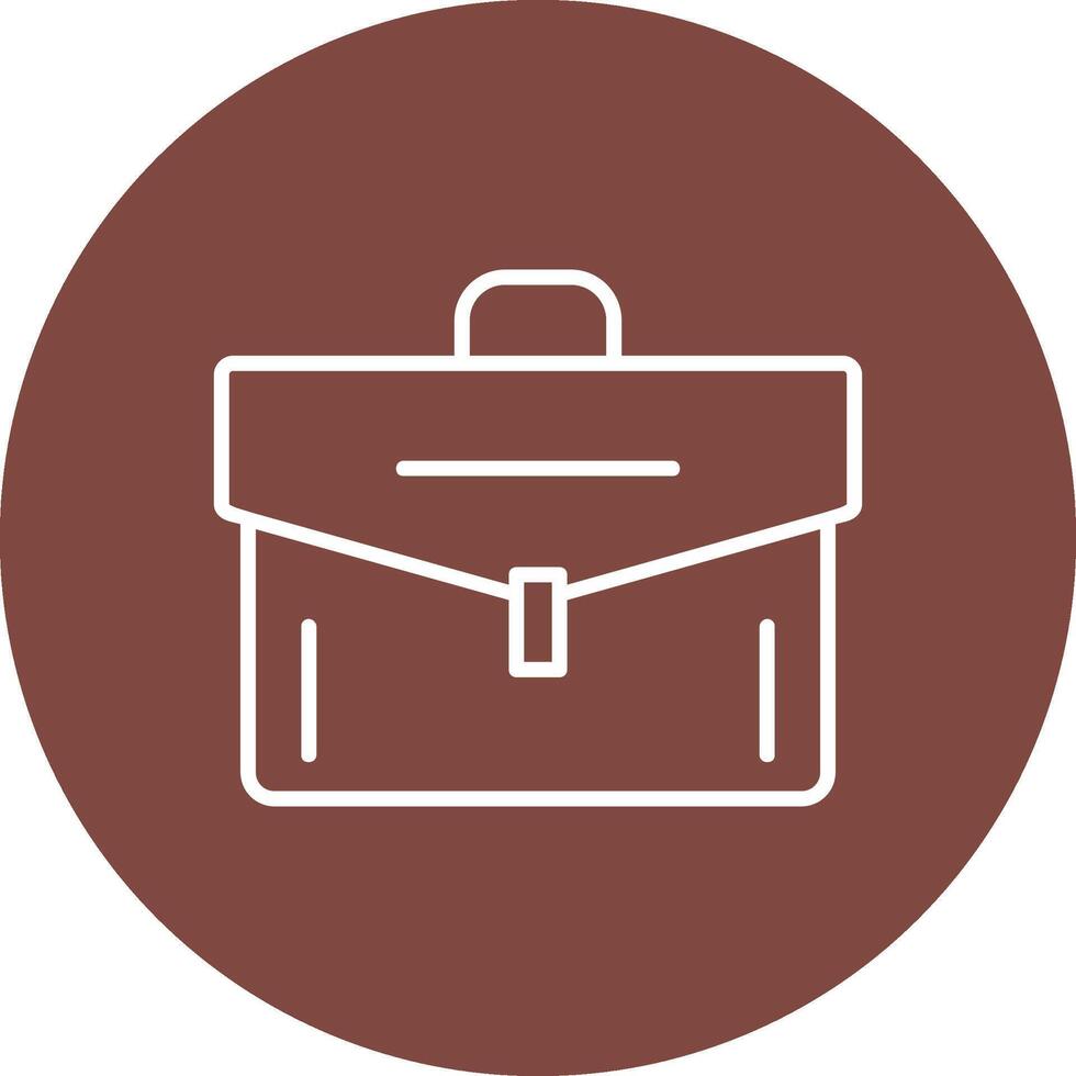 Portfolio Line Multi Circle Icon vector