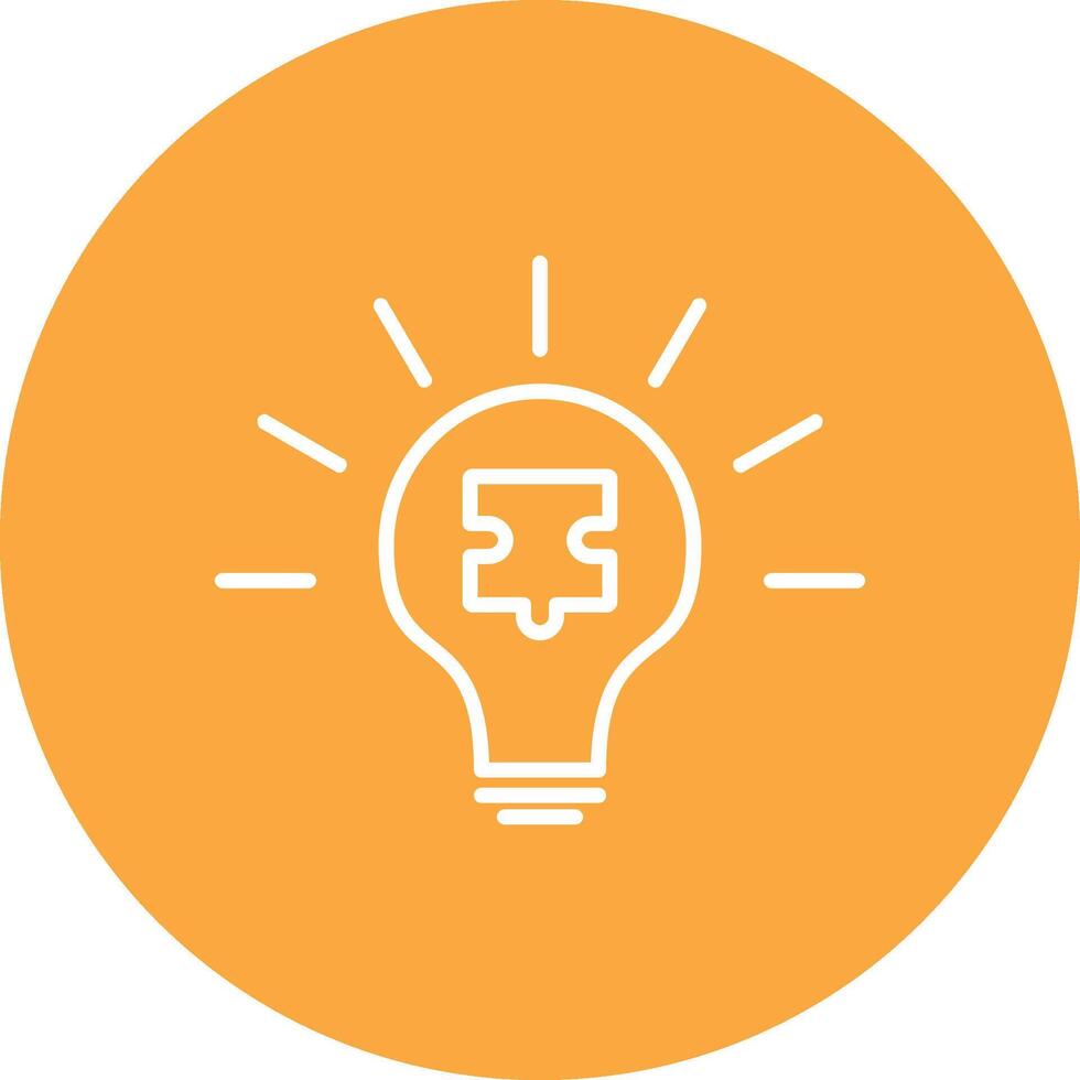 Solution Line Multi Circle Icon vector