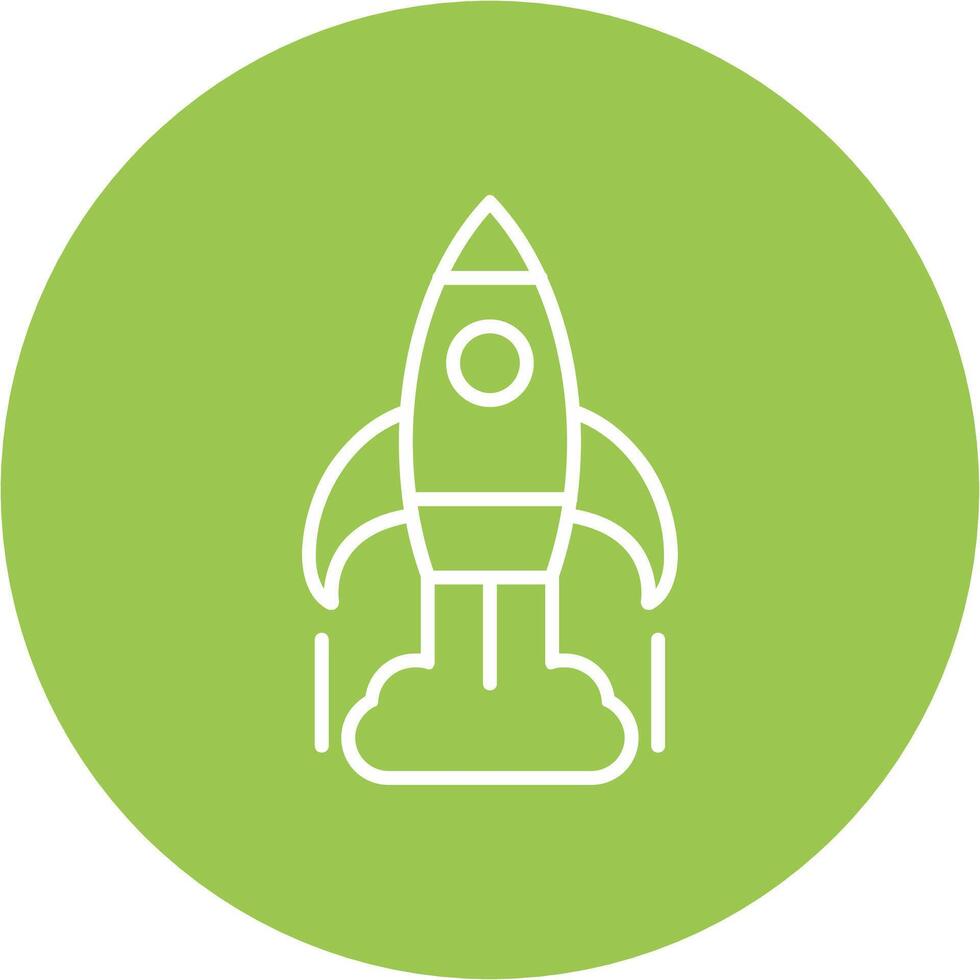 Business Startup Line Multi Circle Icon vector