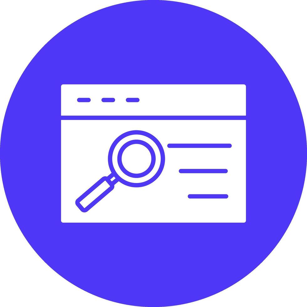 Quality Assurance Glyph Multi Circle Icon vector