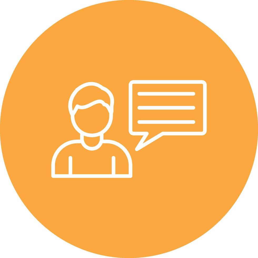 Business Consulting Line Multi Circle Icon vector