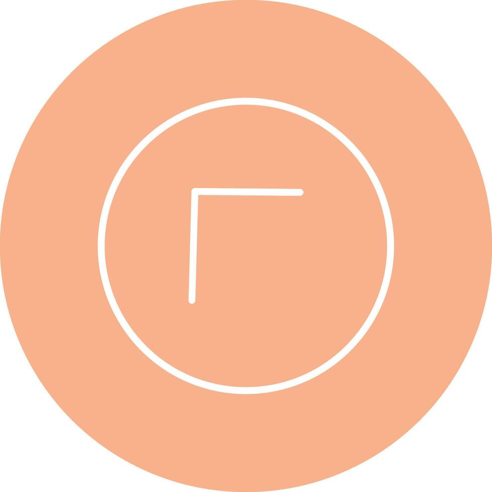 Chevron Line Multi Circle Icon vector