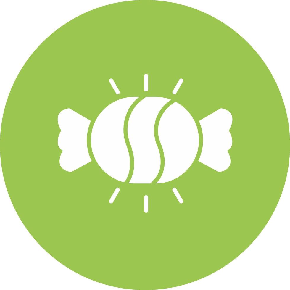 Candy Glyph Multi Circle Icon vector