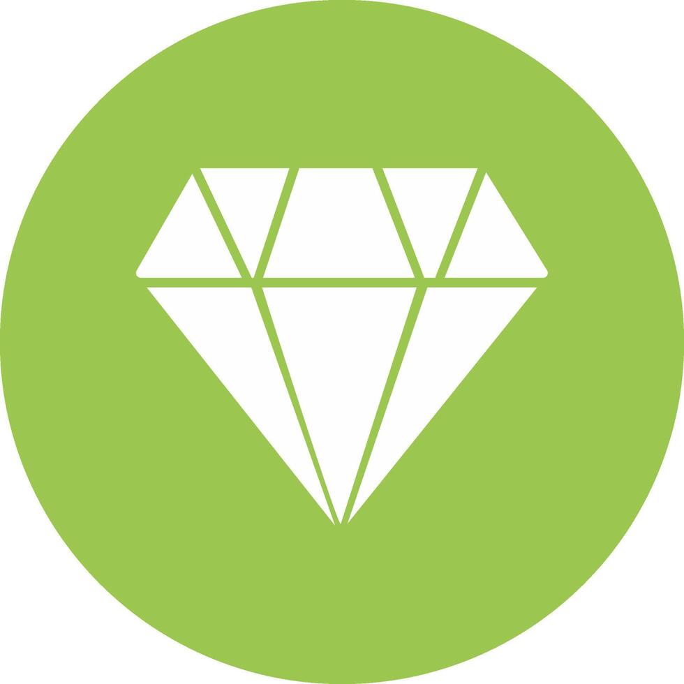 Diamond Glyph Multi Circle Icon vector