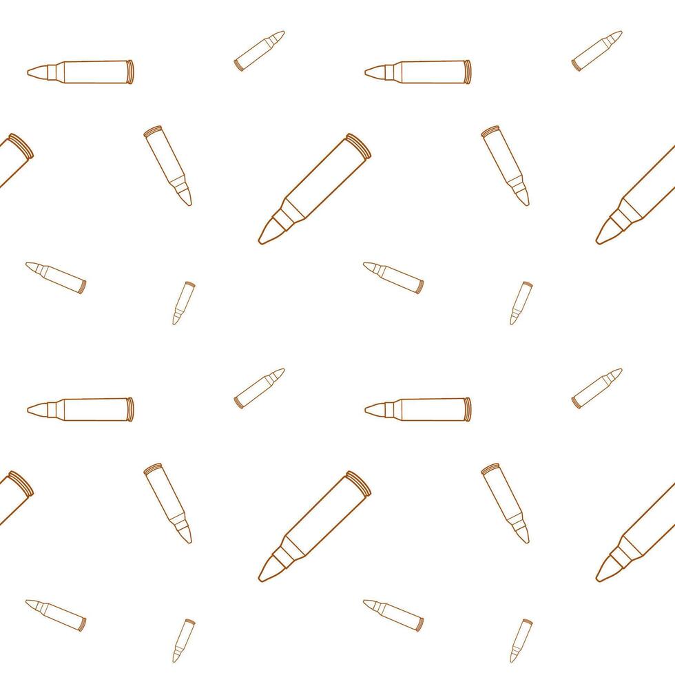 Line art bullets repeated pattern. Seamless background design. vector