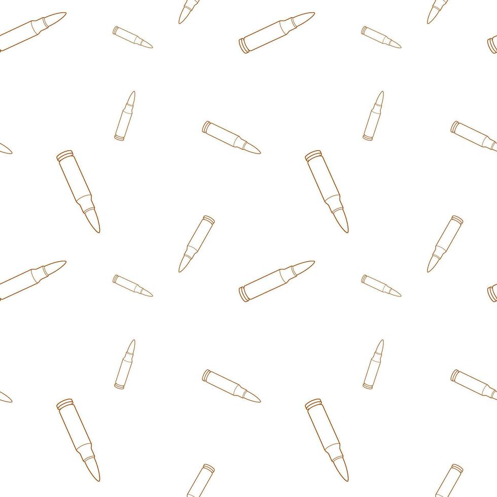 Line art bullets repeated pattern. Seamless background design. vector