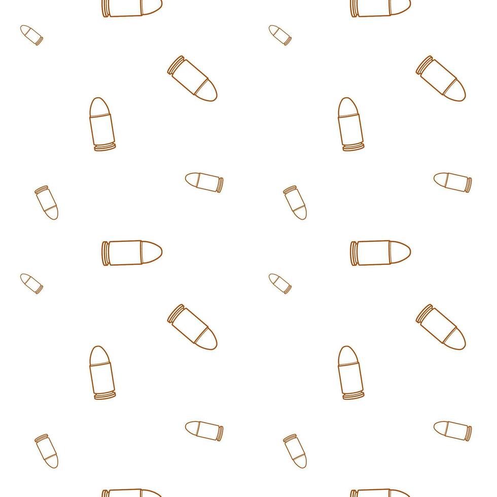 Line art bullets repeated pattern. Seamless background design. vector