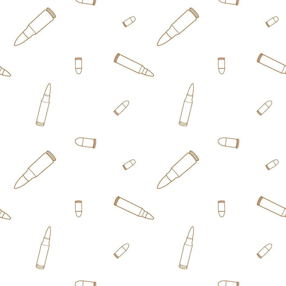 Line art bullets repeated pattern. Seamless background design. vector