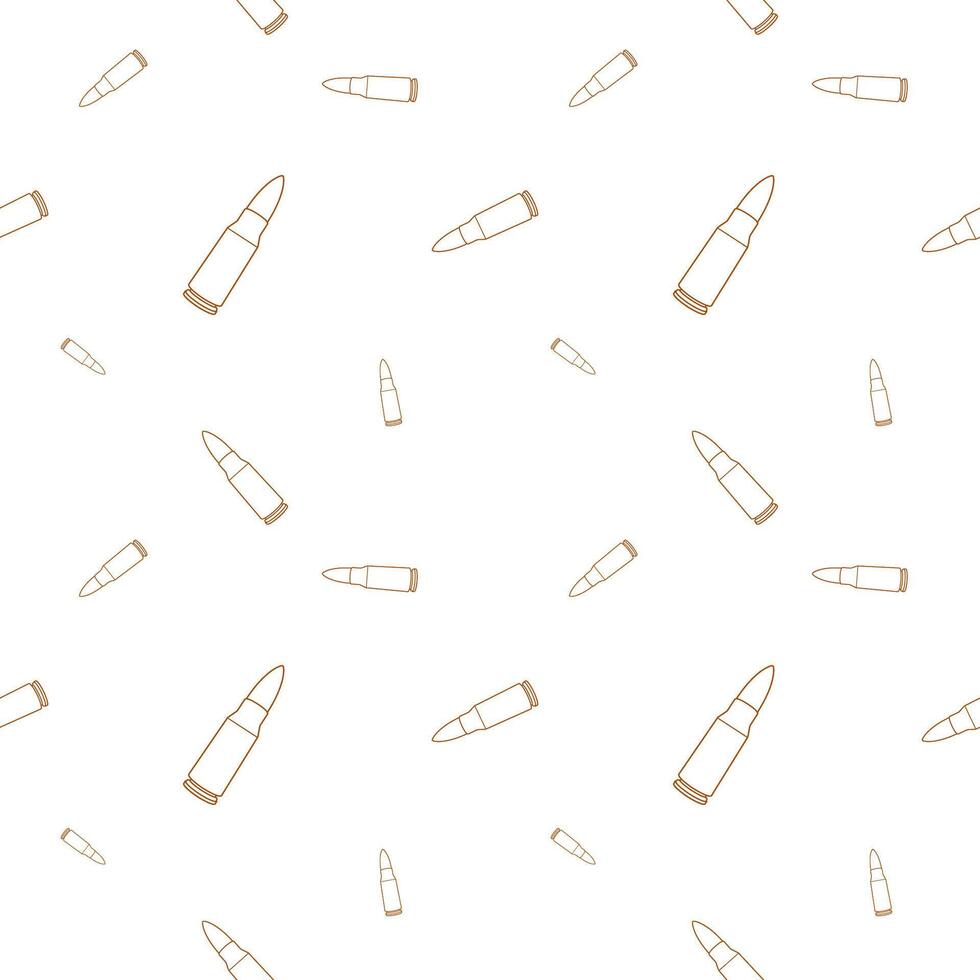 Line art bullets repeated pattern. Seamless background design. vector