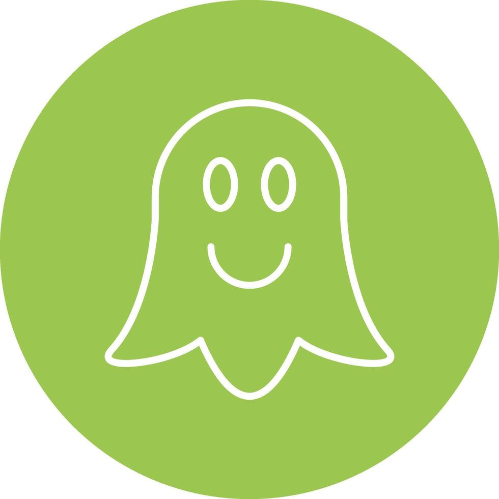 Ghost Line Multi Circle Icon vector