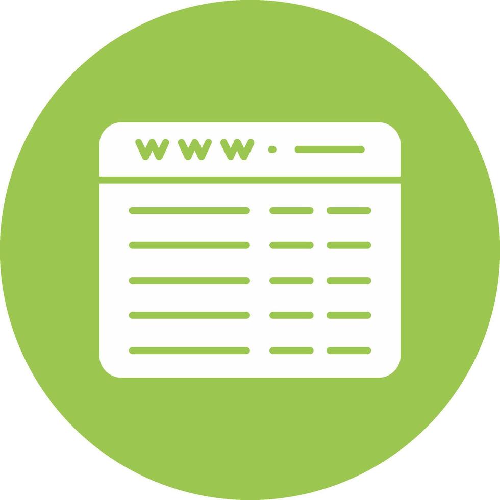 Web Programming Glyph Multi Circle Icon vector