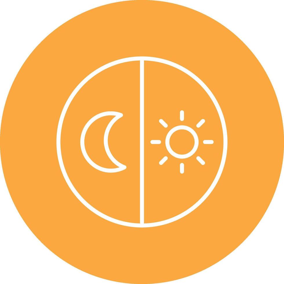 Day And Night free Line Multi Circle Icon vector
