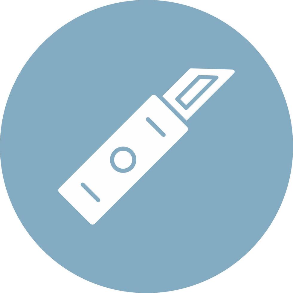 Cutters Glyph Multi Circle Icon vector