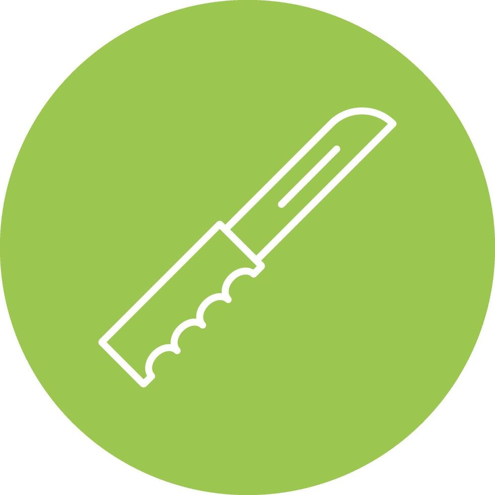 Pocket Knife Line Multi Circle Icon vector