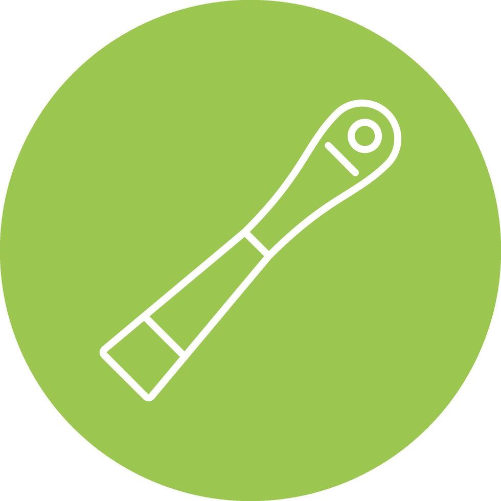 Ratchet Line Multi Circle Icon vector