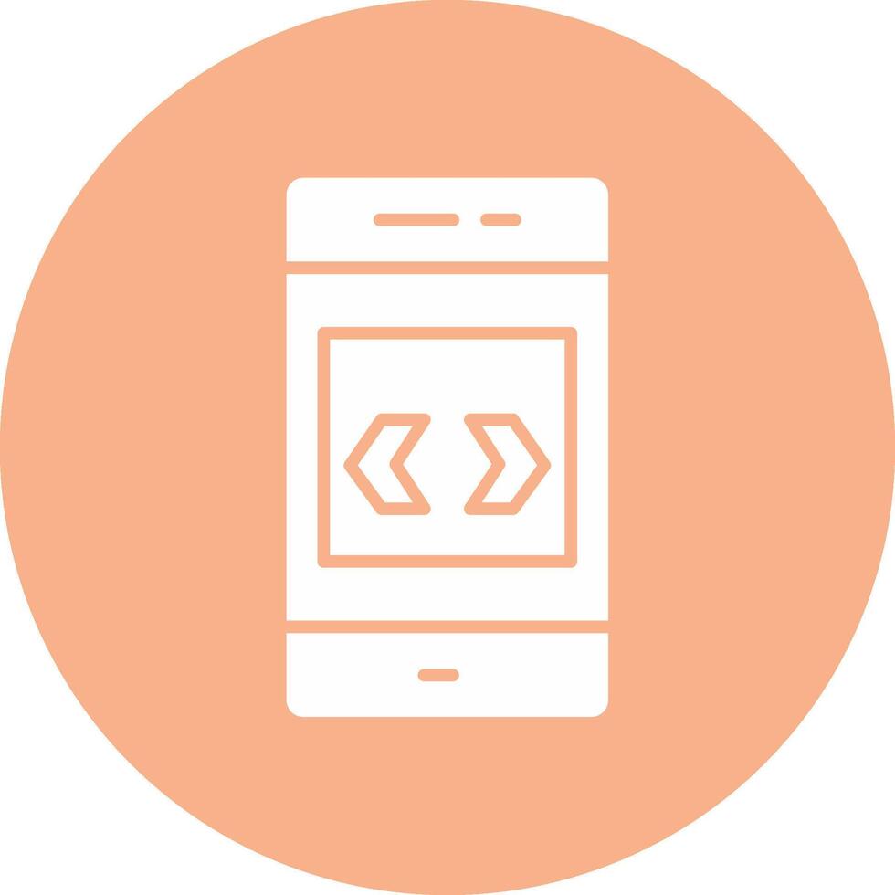 Arrow Glyph Multi Circle Icon vector