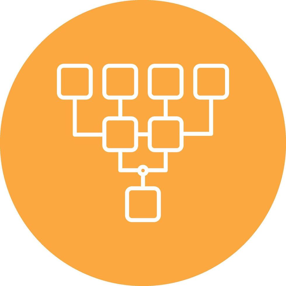 Structure Line Multi Circle Icon vector