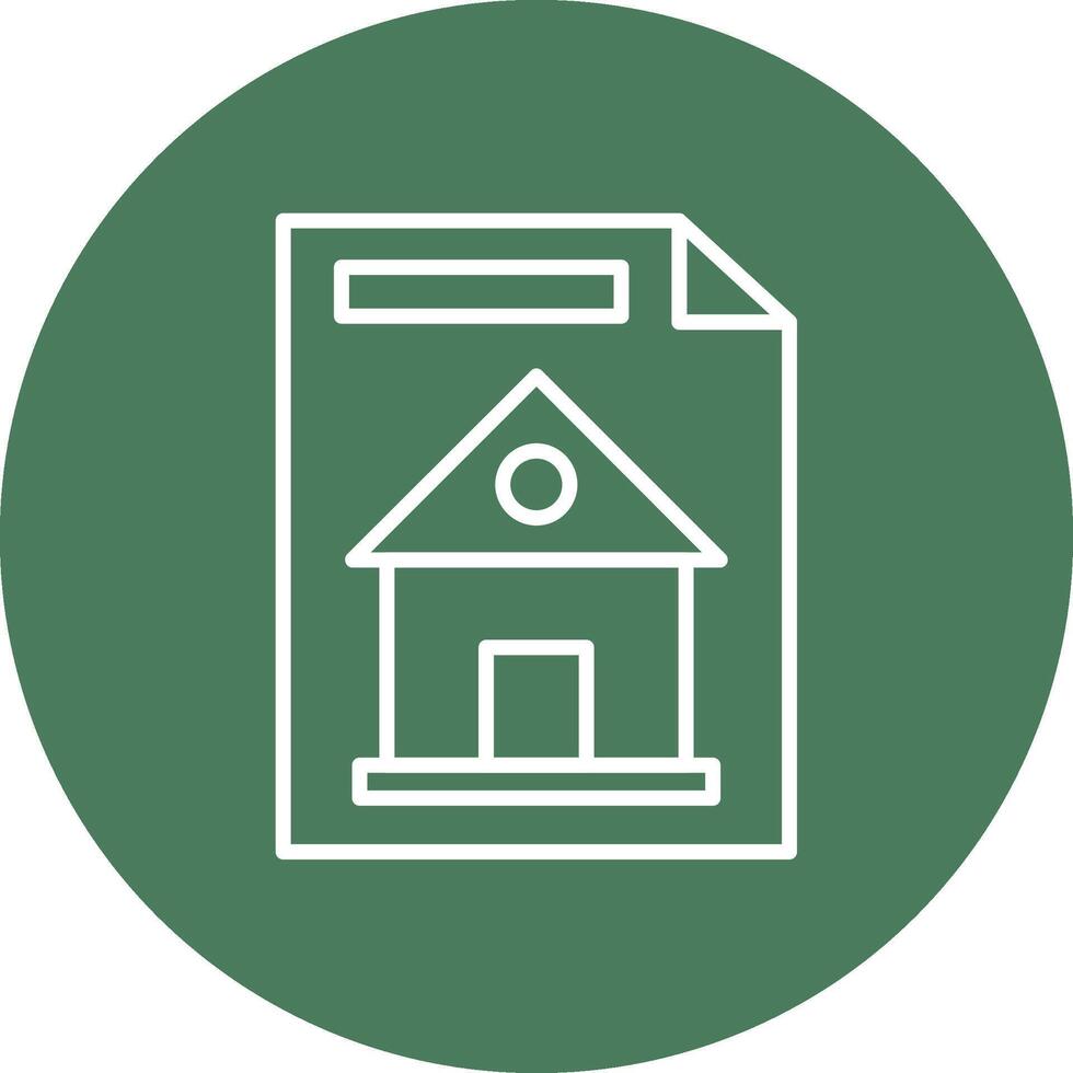 Document Line Multi Circle Icon vector
