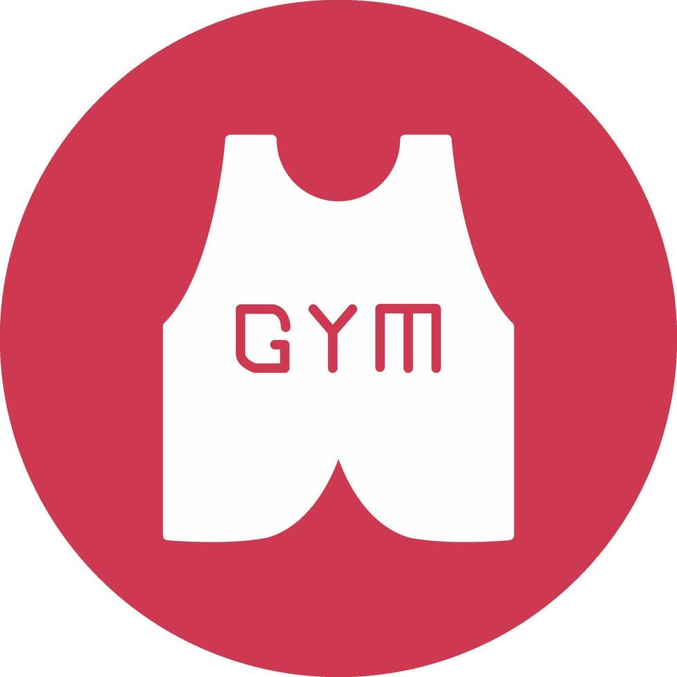 Vest Suit Glyph Multi Circle Icon vector