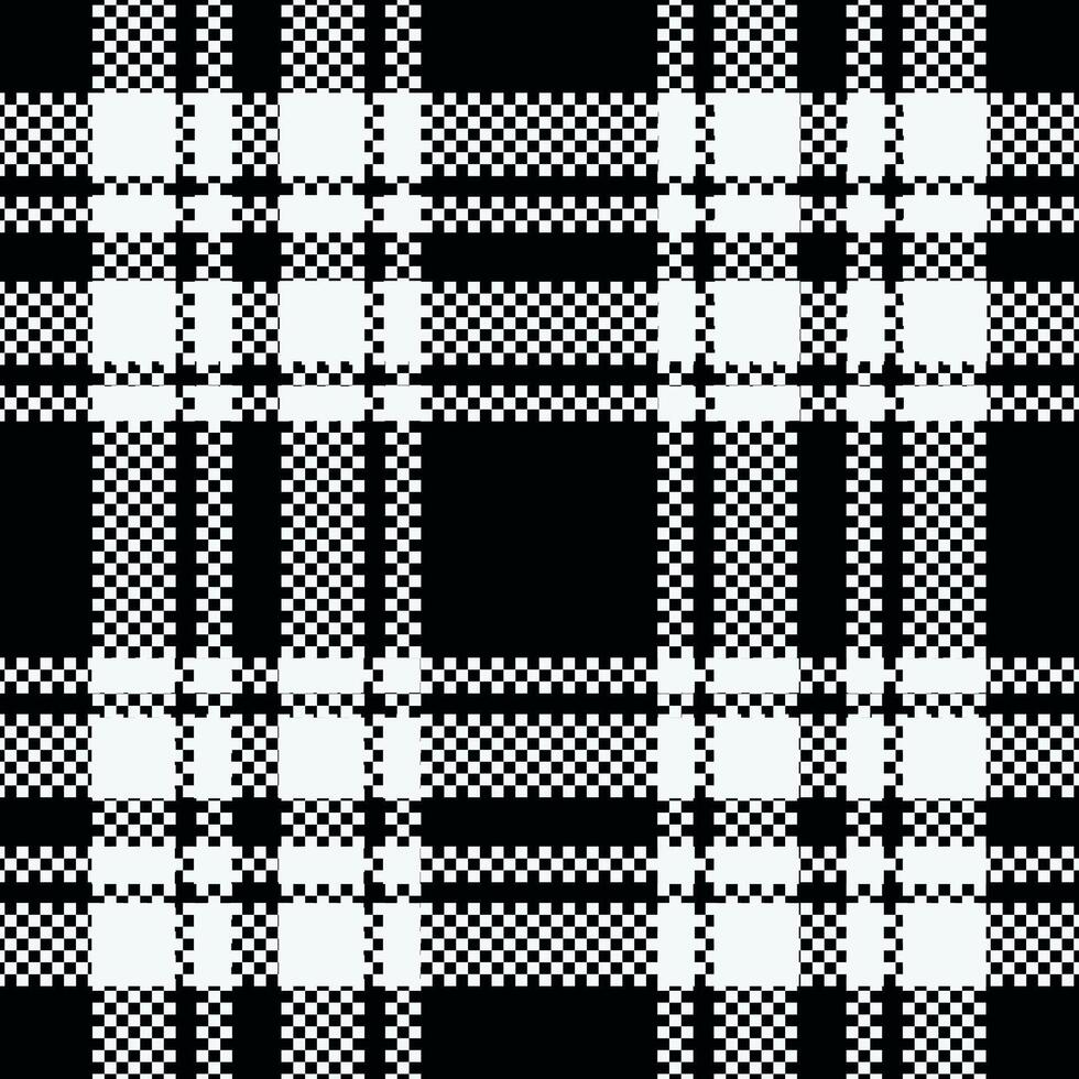 A Black and White Texture from plaid, tablecloths, clothes, shirts, dresses, paper, bedding, blanket , illustration vector