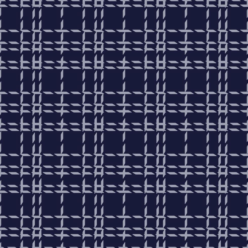 A plaid fabric design tattersall pattern. Minimal abstract geo lineal classic tartan check background vector