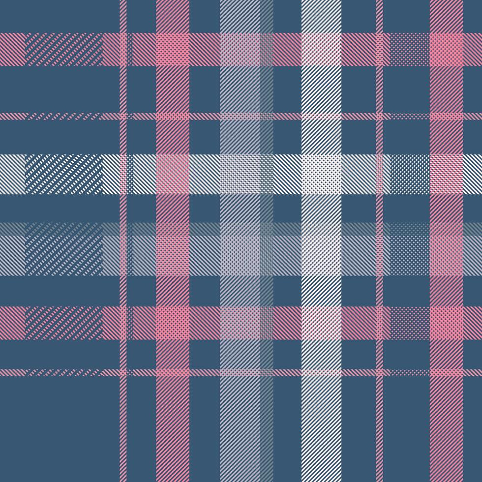 ScottishPlaid seamless pattern. and Check soft design for prints. Repeated scottish flannel. Madras fabric. Softness wool patterned. Repeat abstract ekose woven vector