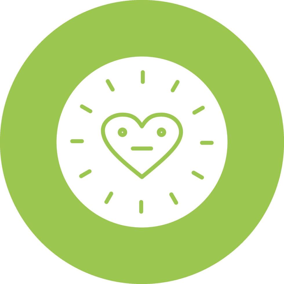 Passion Glyph Multi Circle Icon vector