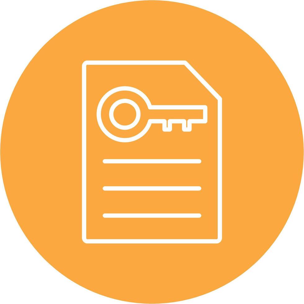 Keyword Generator Line Multi Circle Icon vector