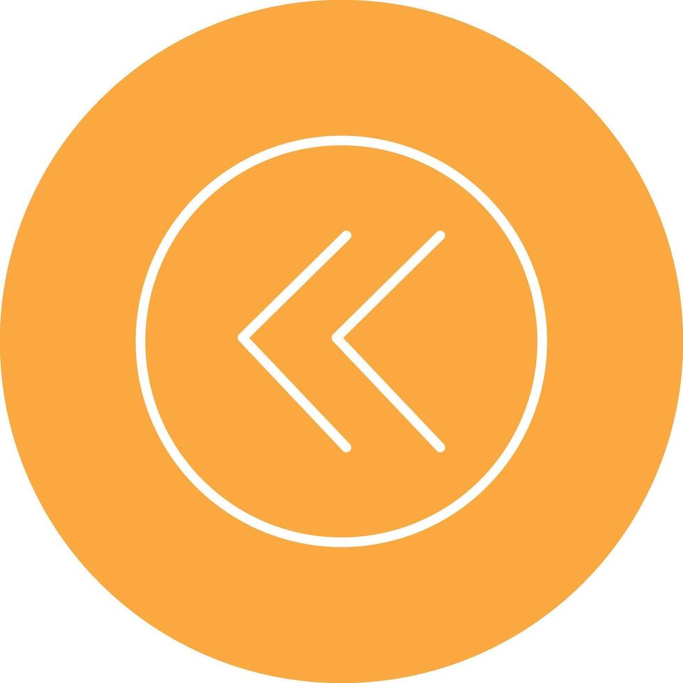 Chevron Line Multi Circle Icon vector