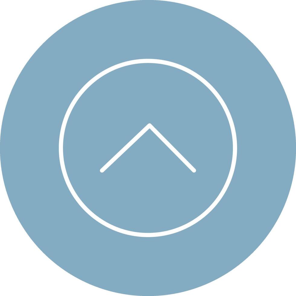 Chevron Line Multi Circle Icon vector