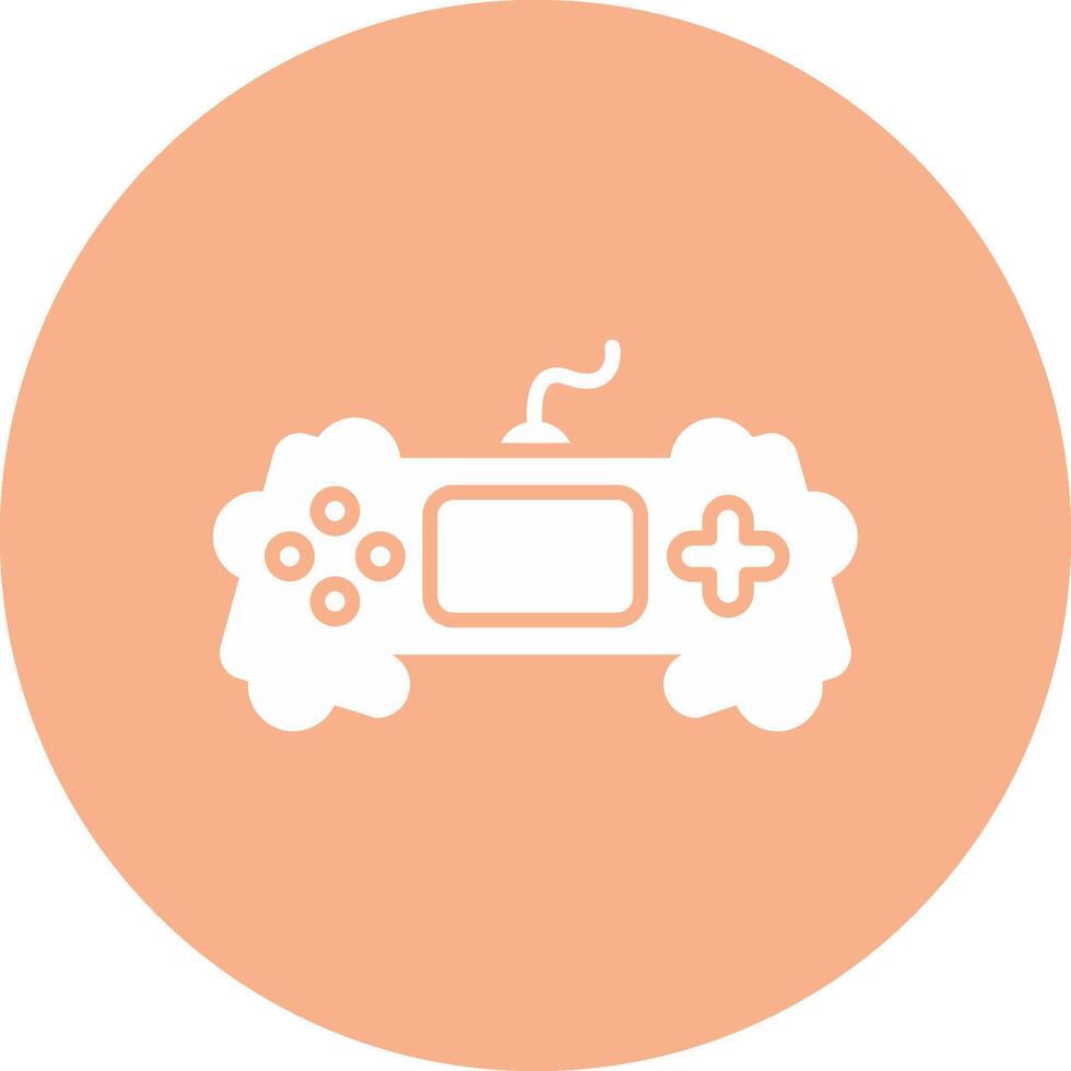 Game Glyph Multi Circle Icon vector