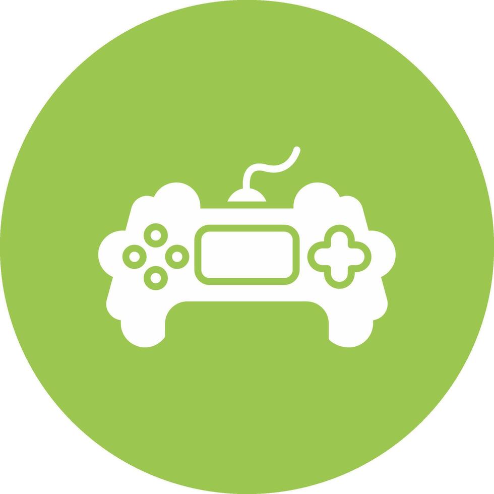 Game Glyph Multi Circle Icon vector